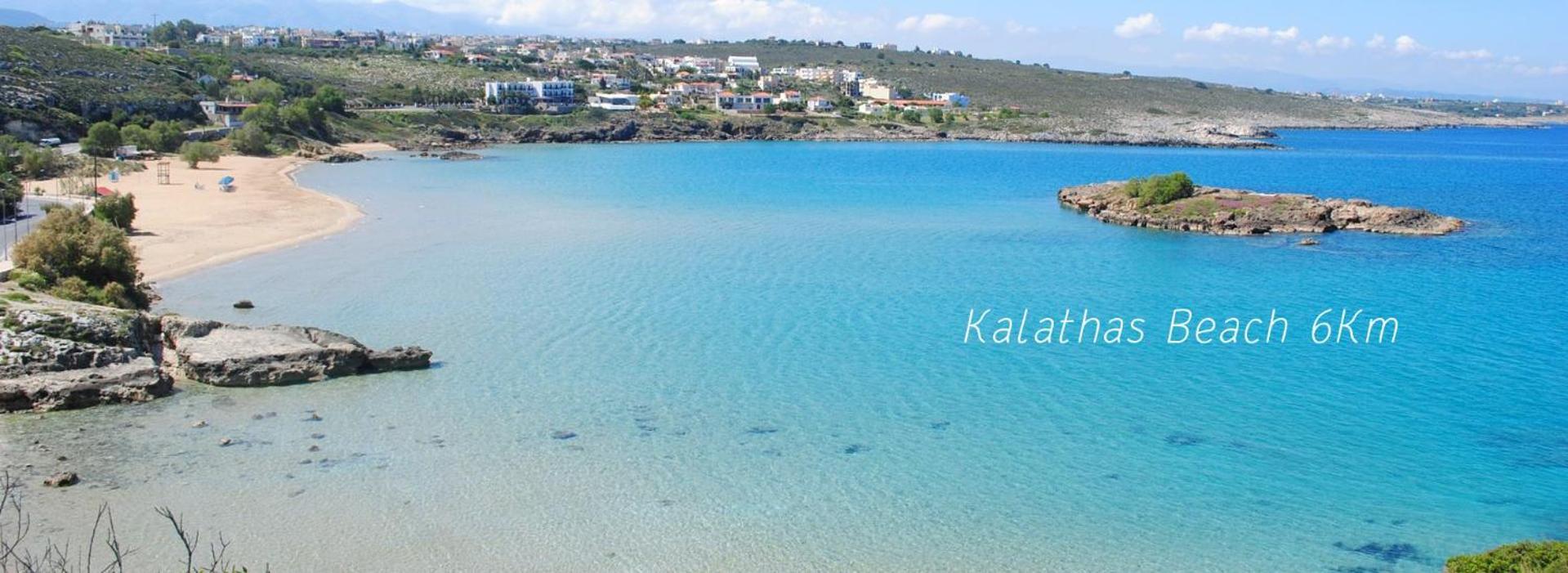 Souda Bay View With Private Pool Near Chania City Buitenkant foto